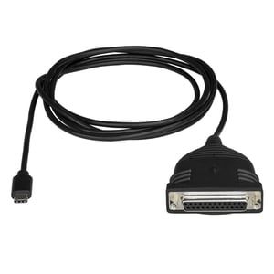 StarTech ICUSBCPLLD25 seriell kabel, svart, 1,83 m