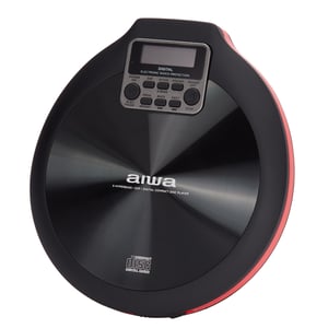 Aiwa WaLK PCD-810 Schwarz, Rot – tragbarer CD-Player