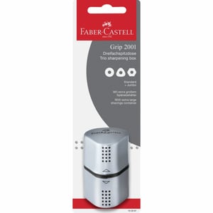 Faber-Castell 183897 pennvässare Manuell pennvässare Silver