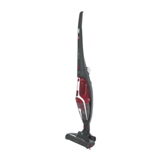 Hoover HF21F25 011 2-i-1-dammsugare med stativ, batteri, torrdammsugning, cyklonteknik, utan påse, 0,4 l, grå