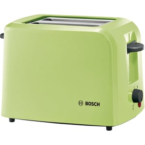 Bosch TAT3A016 Toaster, 6-slot, 2-cup, 825 W, Green