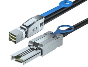 Tandberg Data OV-CBLEXT8088 kabel SAS 2 m Czarny