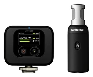 Shure MoveMic 88+ Black Interview Microphone