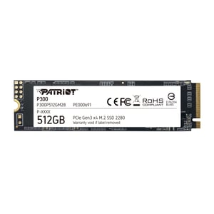 Patriot Memory P300P512GM28 urządzenie SSD 512 GB M.2 PCI Express NVMe