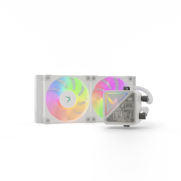 фото Водяне охолодження Valkyrie V240 Lite White (VK-AIOVL240W)