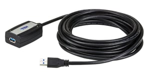 ATEN UE350A-AT kabel USB USB 3.2 Gen 1 (3.1 Gen 1) 5 m USB A 5 Gbit/s Czarny