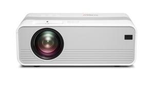 Technaxx TX-127 Projektor o standardowym rzucie 2000 ANSI lumenów LCD 1080p (1920x1080) Srebrny, Biały