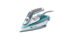 Braun TexStyle 3 SI 5017 GR Żelazko parowe Płyta ceramiczna 2700 W Szary, Turkusowy, Biały