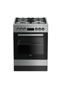 Beko FSE62320DX Oven Freestanding Electric Gas Stainless Steel