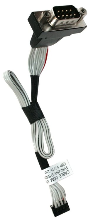 Shuttle PCP11 Parallel Cable, Black, Gray, 0.21 m, 9-pin D-Sub to 10-pin (2×5)