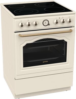 Gorenje GECS6B70CLI Kuchenka wolnostojąca Ceramiczna Beżowy