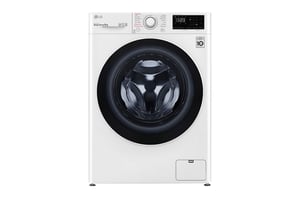 LG F4WV329S0E Waschmaschine, Frontlader, 9 kg, 1360 U/min, Weiß