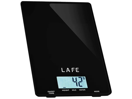 Lafe WKS 001.1 Czarny Blat Prostokąt Elektroniczna waga kuchenna