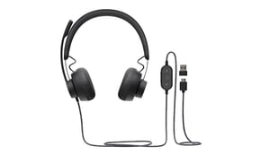 Logitech 981-000875 Kopfhörer/Headset, kabelgebunden, Kopfbügel, Telefonie/Musik, USB Typ C, Graphit