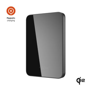 FIXED FIXZENMC-5-BK bank mocy Litowo-polimerowy (LiPo) 5000 mAh Bezprzewodowe ładowanie Czarny