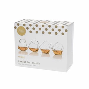 Thumbs Up 1001851 50 ml Shot Glasses, 4-Pack