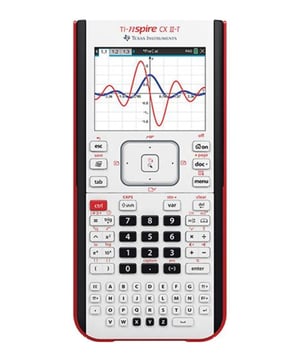 Texas Instruments TI-Nspire CX II-T Calculator Pocket Graphing Calculator White