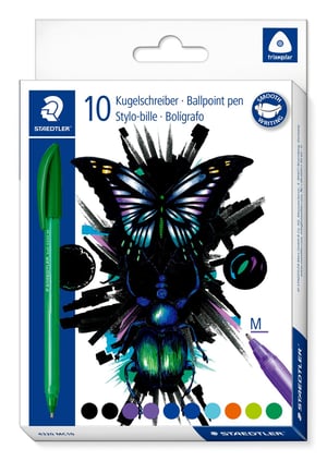 Staedtler 4320MC10E1 długopis Różne kolory 10 szt.
