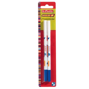 Herlitz 8625105 wieczne pióro Biały 2 szt.