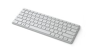 Microsoft Designer Compact Keyboard klawiatura Bluetooth QWERTZ Biały