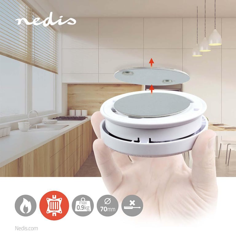 Nedis Magnetic Mount Montowane na powierzchni