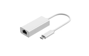 EFB Elektronik EBUSBC-RJ45-1000MBIT przejściówka do kabli RJ-45 USB Type-C Biały