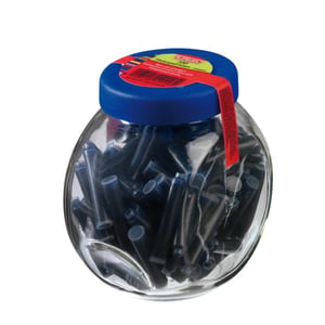 Herlitz 8541161 Ballpoint Pen Refill, Blue, 100 pcs.