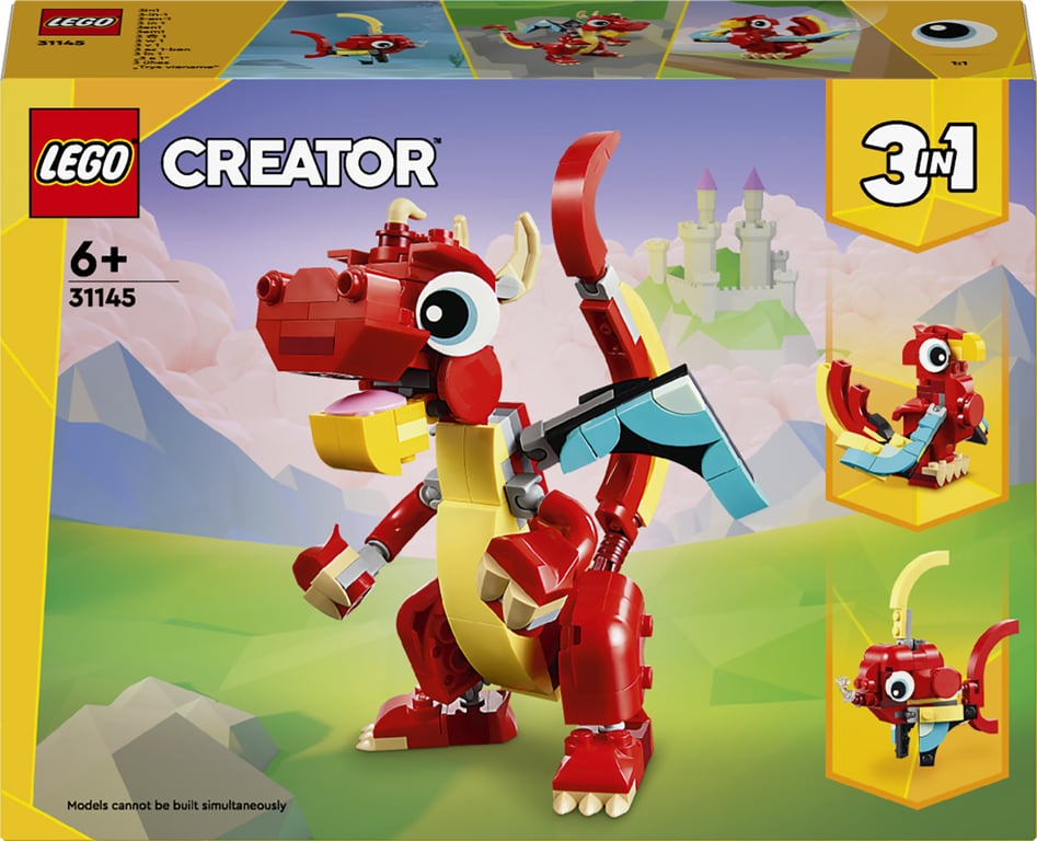 LEGO Creator Czerwony smok