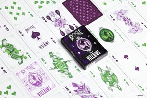 Bicycle Disney Villains karta do gry 56 szt.