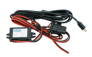 Gamber-Johnson 19161 Power Adapter/Inverter, Indoor, 24 W, Black, Red