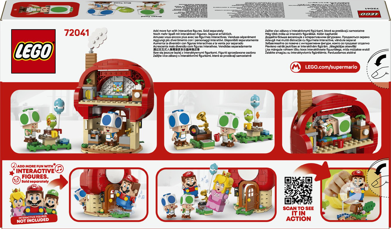 LEGO Super Mario Toad i domówka