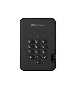 iStorage diskAshur 2 1 TB USB Typ A 3.2 Gen 1 (3.1 Gen 1) Schwarz