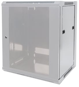 Intellinet 711784 9U-Rack, Hängeschrank, grau
