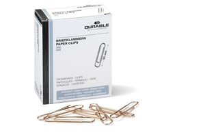 Durable 122524 paper clips, 100 pcs.