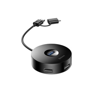 Baseus CAHUB-G01 USB 3.2 Gen 1 (3.1 Gen 1) Type-C-Hubs und -Verteiler 480 Mbit/s Schwarz