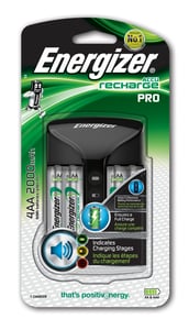 Energizer Pro Charger – universell batteriladdare för växelström