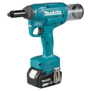 Makita DRV150RFJ verktyg för mekaniska nitar Svart, Blå 2,4, 4,8 mm 10 kN
