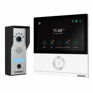 Evolveo DPAHD7W wideodomofon 2 MP 17,8 cm (7") Biały