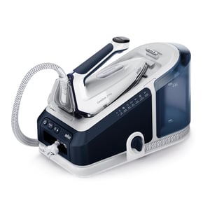 Braun CareStyle 7 Pro IS7282BL Dampfstation 2700 W 2 l Aluminiumsohle Blau, Weiß
