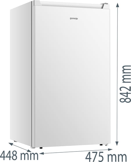 Gorenje RB39EPW4 chłodziarko-zamrażarka Wolnostojący 82 l Biały