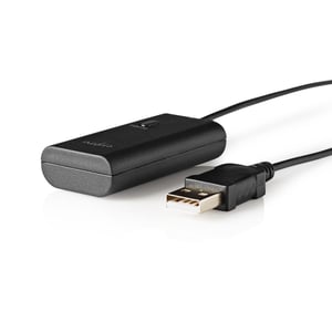 Nedis BTTR050BK trådlös ljudsändare AUX + USB 10 m Svart