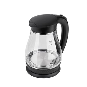 Adler AD 1274 B Electric Kettle 1.7 L 2200 W Black, Transparent