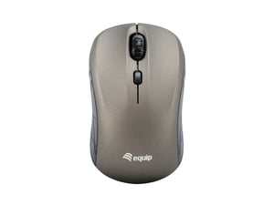 Equip 245109 Travel Mouse, Ambidextrous, RF Wireless, Optical, 1600 DPI