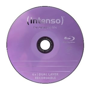 Intenso 5001115 Blu-ray-skiva BD-R 25 GB, 50 st.