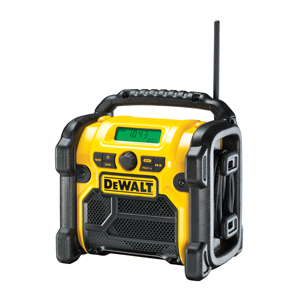 DeWALT DCR019-QW radio Arbetsplats Svart, Gul