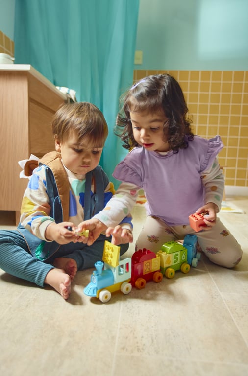 LEGO DUPLO Pociąg z cyferkami — nauka liczenia