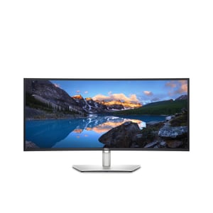 DELL UltraSharp U3423WE computer monitor 86,7 cm (34.1") 3440 x 1440 px UltraWide Quad HD LCD Silver