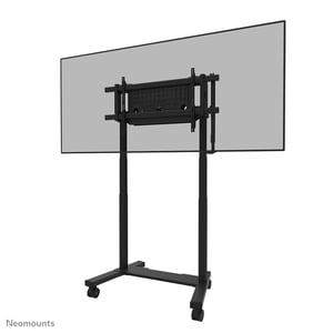 Neomounts FL55-975BL1 Multimedia-Halterung, schwarz, flache Platte, Multimedia-Karte/Multimedia-Wagen
