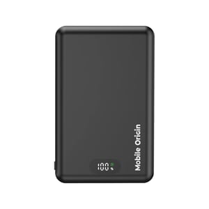 Mobile Origin MO-WMP-PB8 bank mocy Litowo-polimerowy (LiPo) 10000 mAh Bezprzewodowe ładowanie Czarny