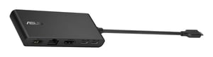 ASUS Dual 4K USB-C Dock DC201 Wired USB 3.2 Gen 2 (3.1 Gen 2) Type-C Black